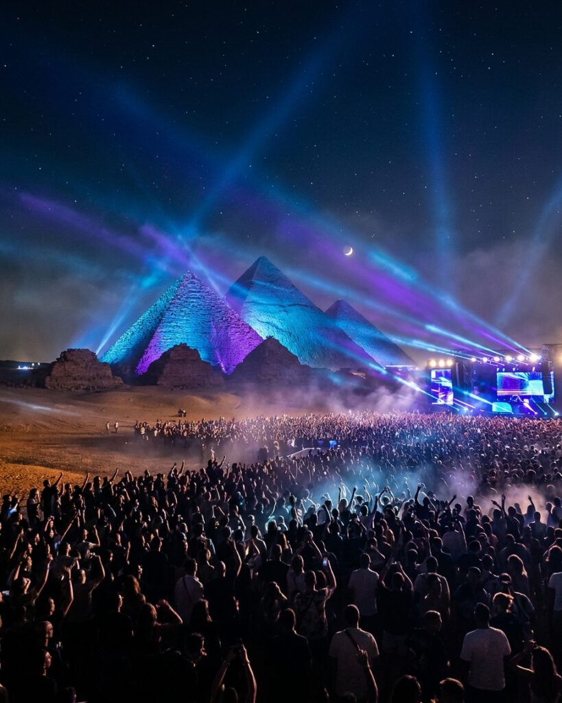 EXIT and P+US to debut Starlight Festival at the Pyramids of Giza this October