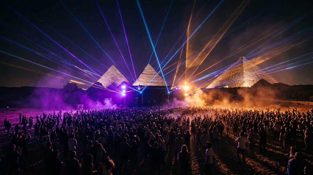 EXIT and P+US to debut Starlight Festival at the Pyramids of Giza this October