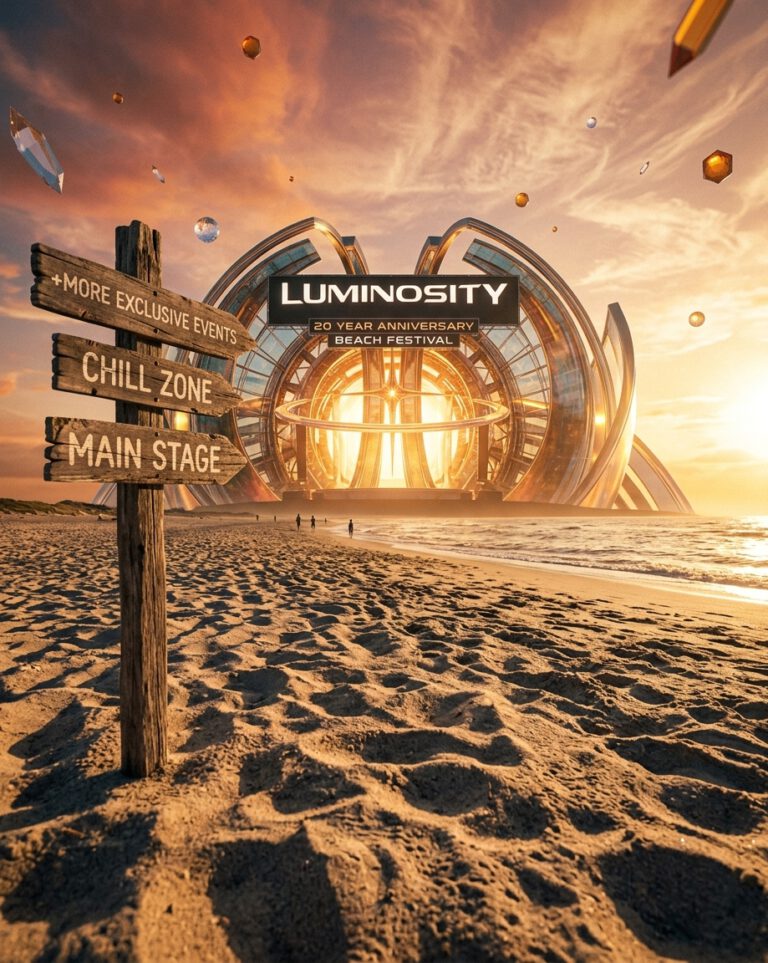 Luminosity Beach Festival Announces Week-Long Celebration for 20 Year Anniversary
