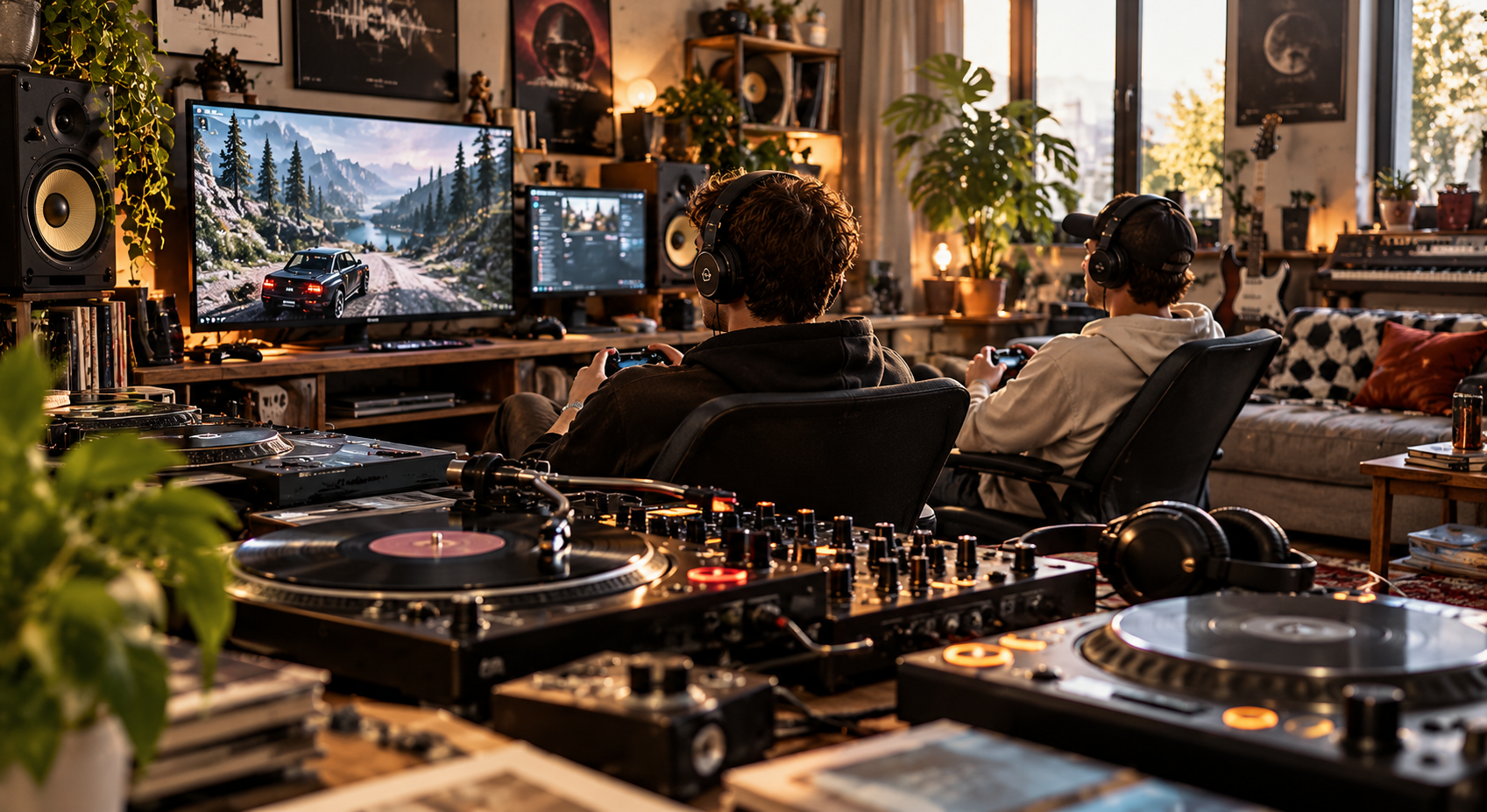 Cinematic Gaming and Music Studio